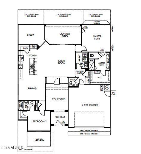 41839 West Cribbage Road Maricopa, AZ 85138 - Photo 15 of 15 floor plan