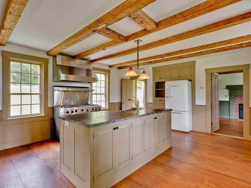 72 Wheeler Hill Road Phillips, ME 04966 - Photo 6 of 28 Kitchen. Modern touches include a...