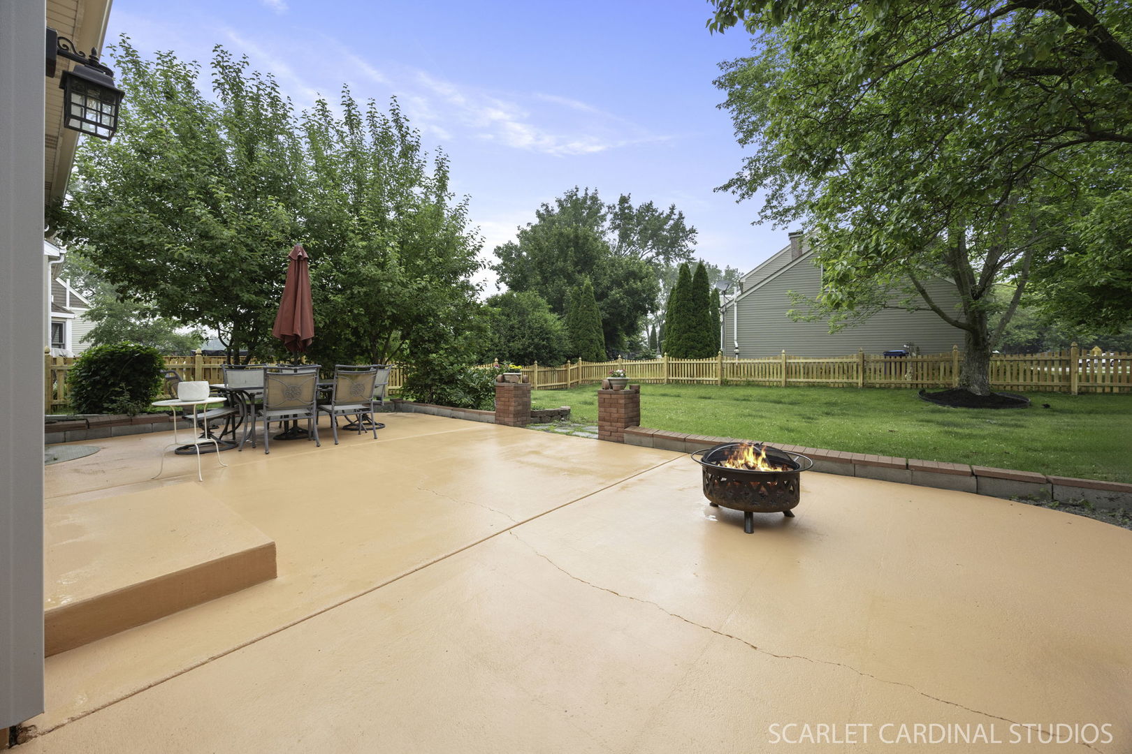 3100 Compton Road Aurora, IL 60504 - Photo 27 of 27 a view of a backyard with sitting area