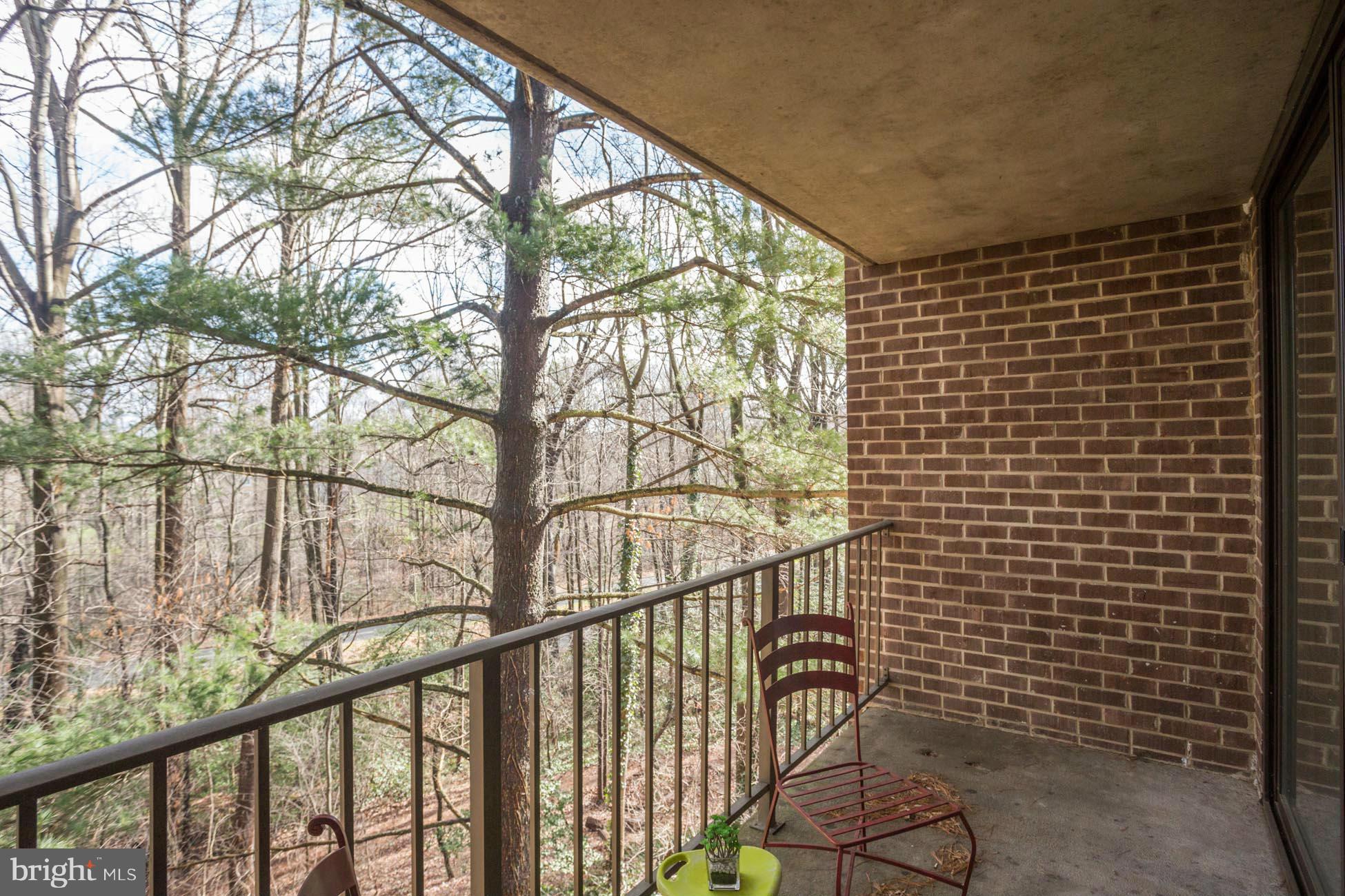 1552 Northgate Square, Unit 22B Reston, VA 20190 - Photo 18 of 21 Balcony View
