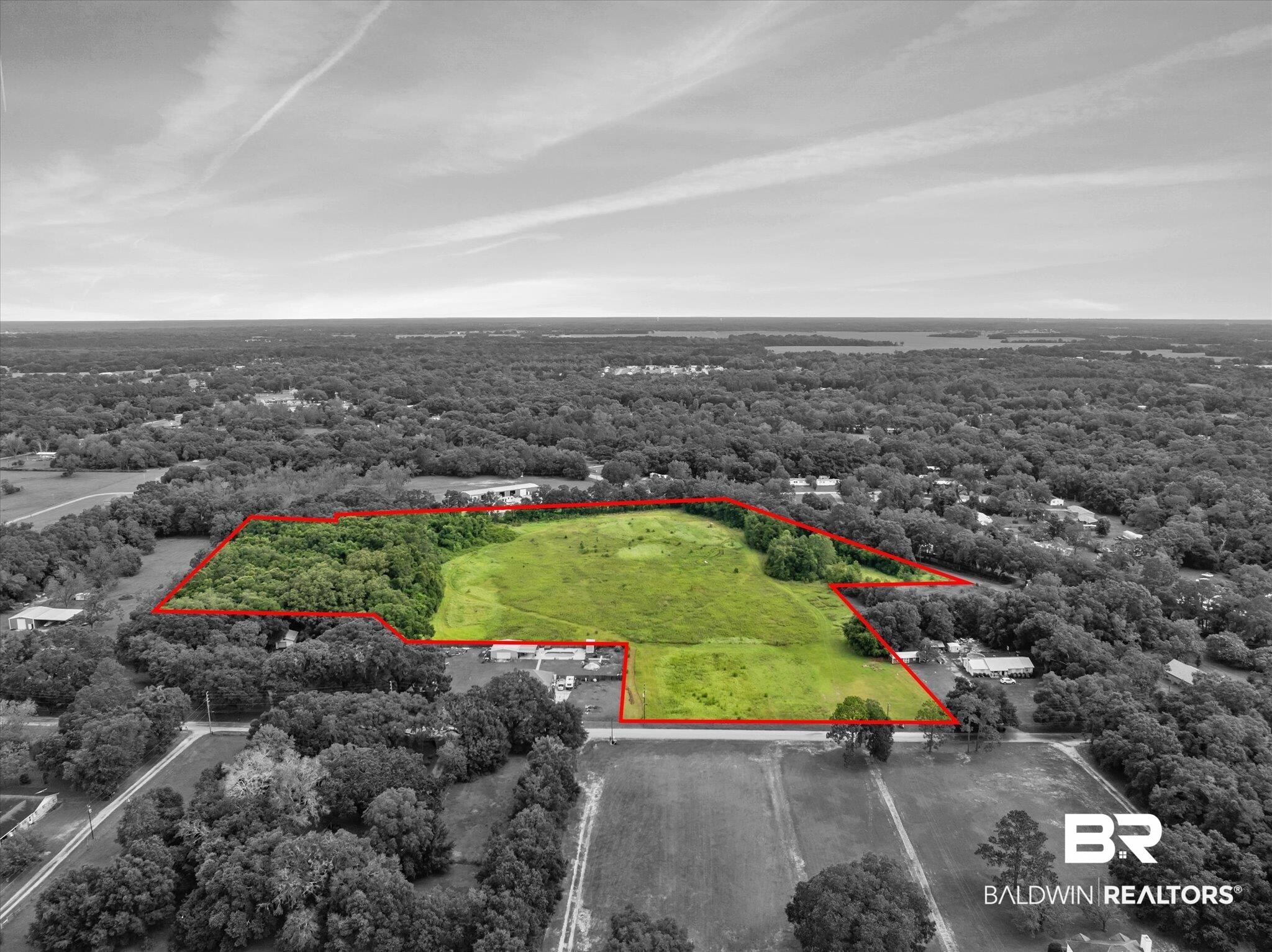 10000 Wells Road North Theodore, AL 36582 - Photo 1 of 17 Birds eye view of property