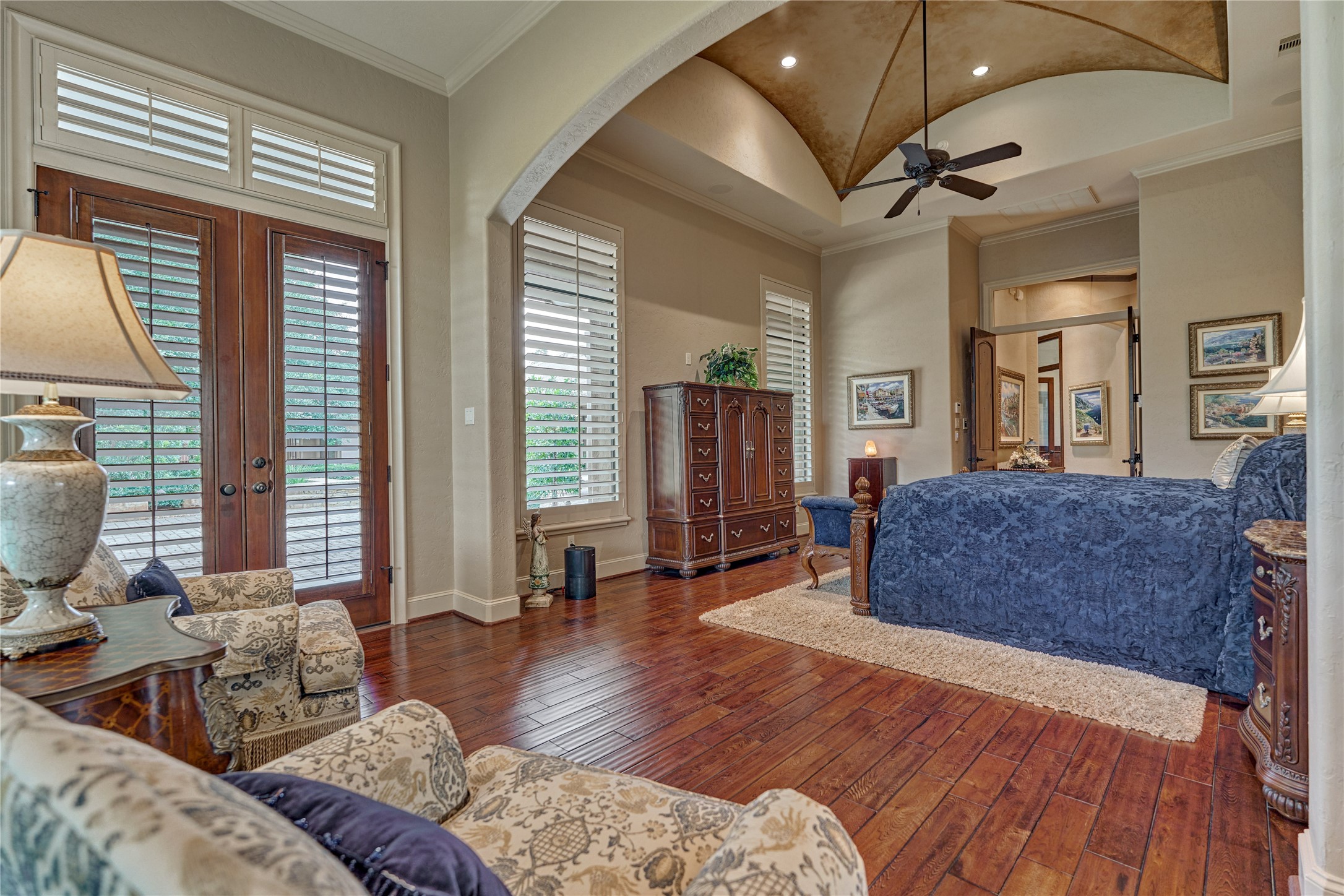24803 Pearl Crest Lane Spring, TX 77389 - Photo 25 of 50 Another angle of the Primary Retreat, displaying the magnificence of this space.