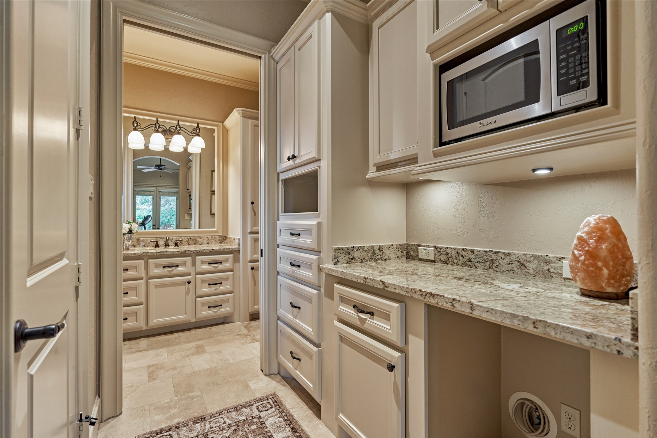 24803 Pearl Crest Lane Spring, TX 77389 - Photo 35 of 50 Secondary bedroom #2 features an incredible guest suite kitchenette—ideal for a mother-in-law suite or overnight guests.