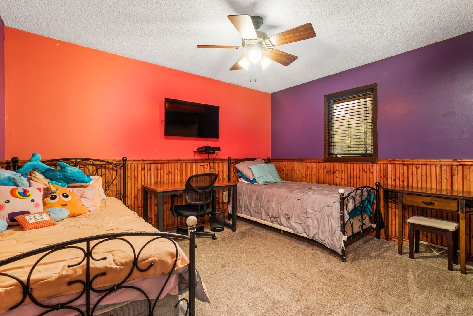 25123 South Chicago Road Elwood, IL 60421 - Photo 26 of 42 a bedroom with a bed and a chandelier