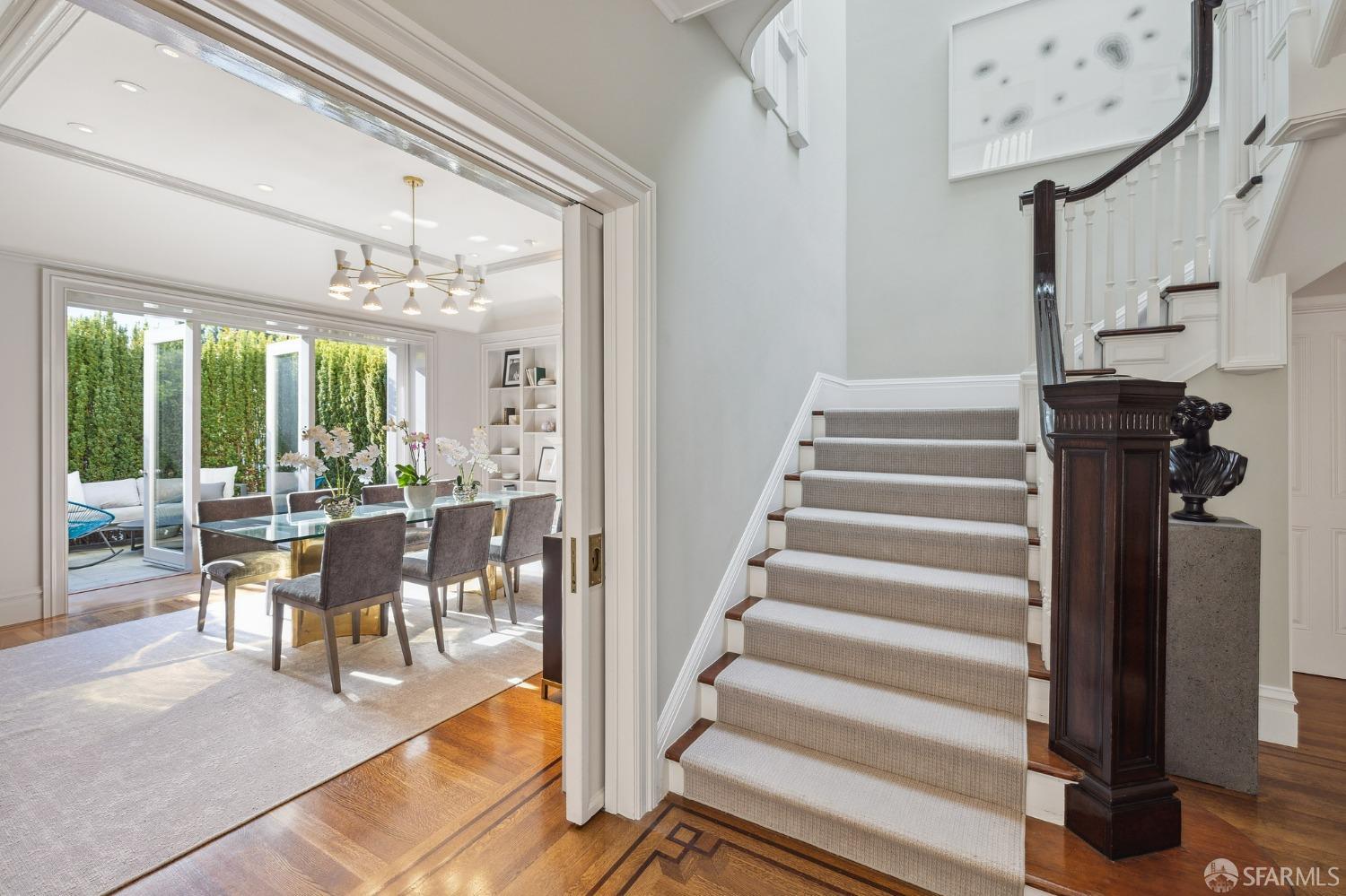 2480 Broadway San Francisco, CA 94115 - Photo 17 of 70 a view of a dining room with furniture window and outside view