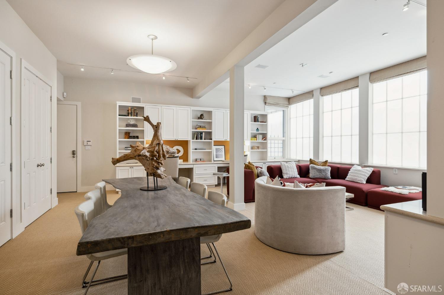 2480 Broadway San Francisco, CA 94115 - Photo 46 of 70 a living room with furniture and a large window