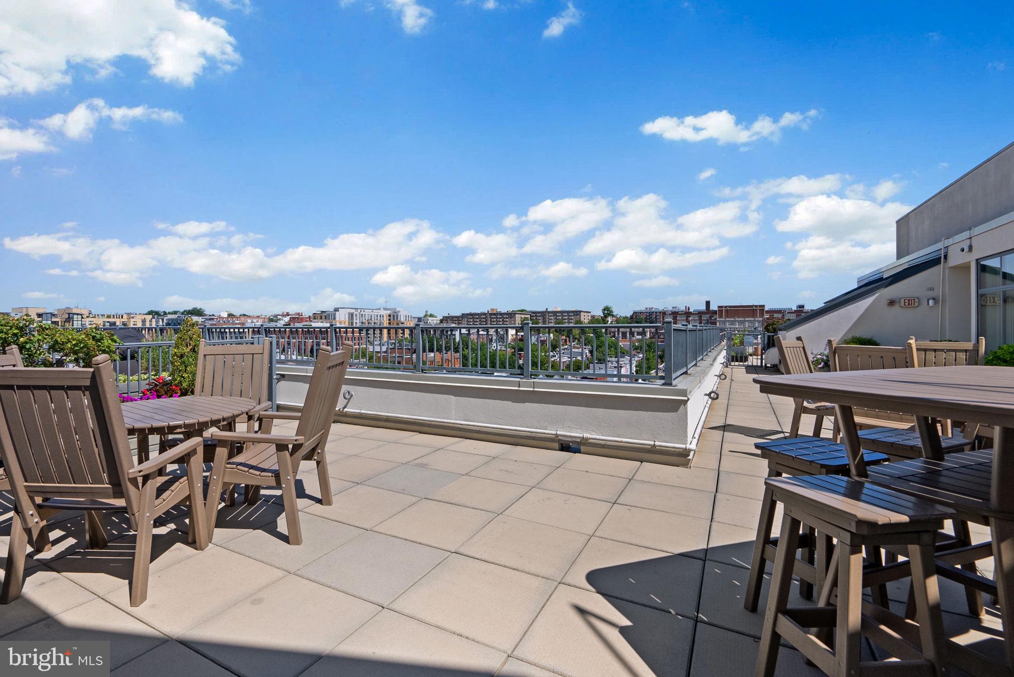 2020 12th Street Northwest, Unit 108 Washington, DC 20009 - Photo 27 of 35 Roof deck with marvelous views