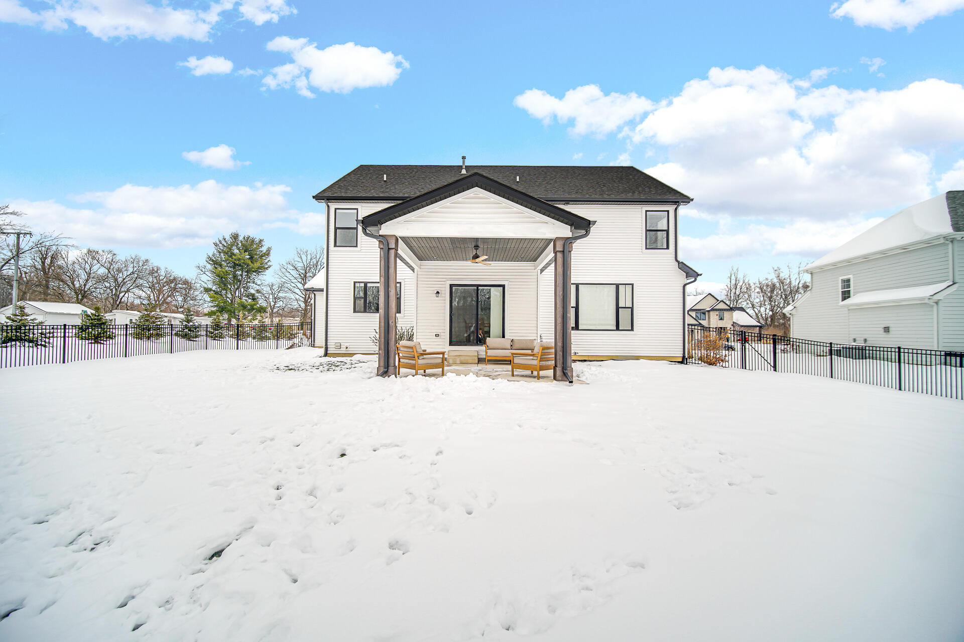 1079 Kleven Lane Crown Point, IN 46307 - Photo 36 of 37 a front view of a house with a yard