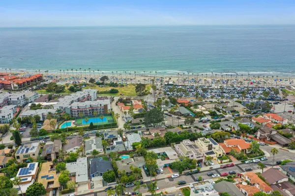 view of city and ocean