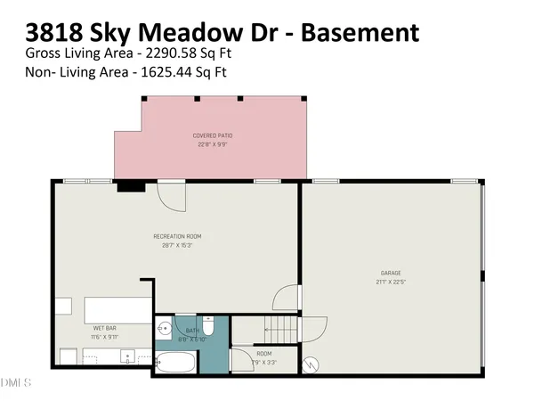 $539,900 | 3818 Sky Meadow Drive, Apex, NC 27539