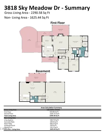$539,900 | 3818 Sky Meadow Drive, Apex, NC 27539