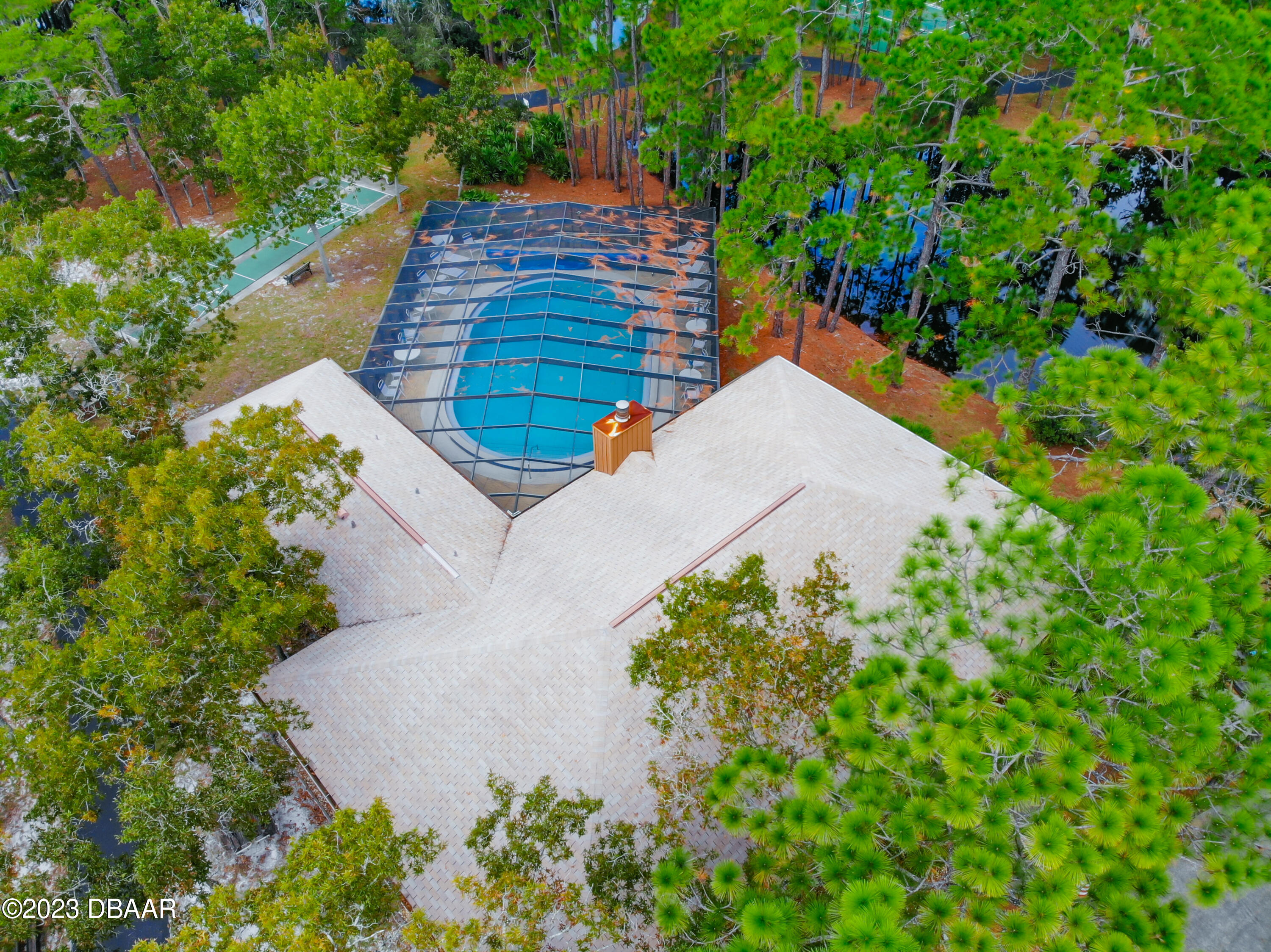 99 Crooked Pine Road Port Orange, FL 32128 - Photo 39 of 43 screened community pool