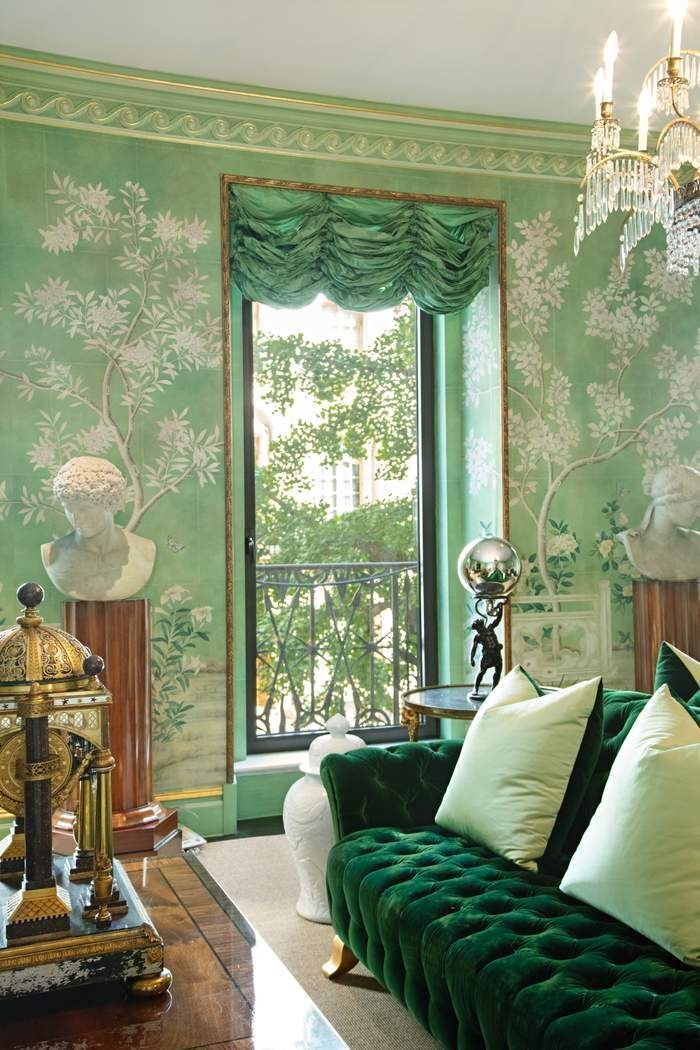 4 East 72nd Street, Unit 3/4B Manhattan, NY 10021 - Photo 4 of 15 a living room with furniture and a floor to ceiling window