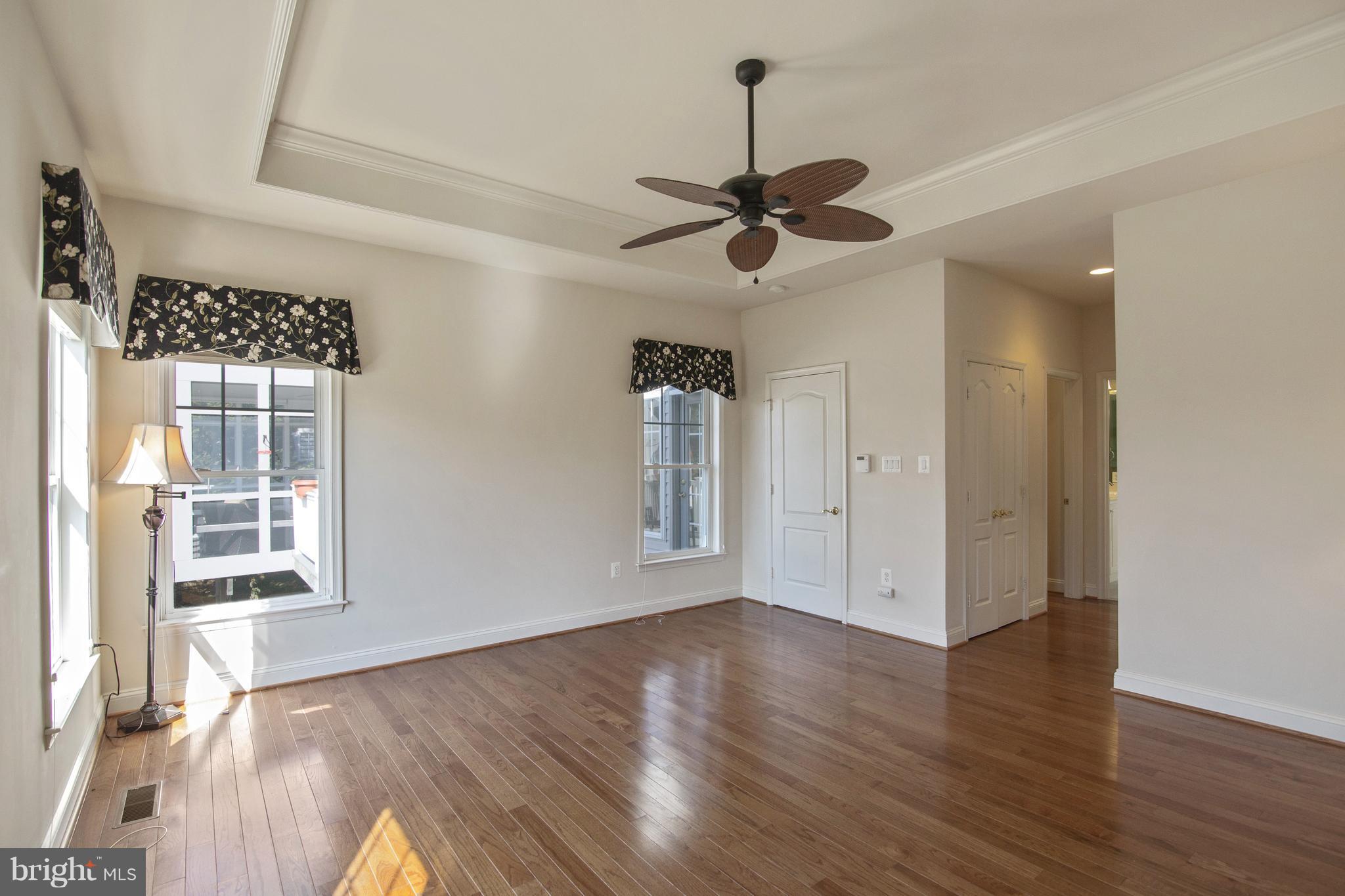 2649 Brook Valley Road Frederick, MD 21701 - Photo 17 of 30 Main level master with hardwoods,tray ceiling