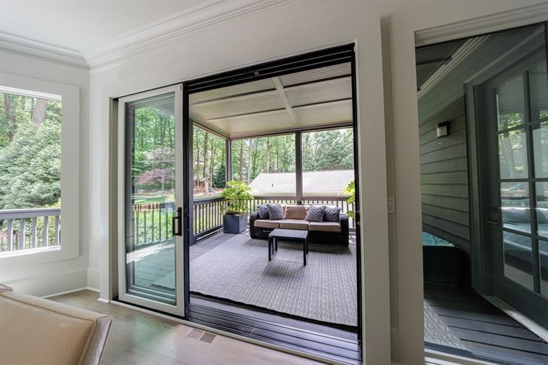 3117 West Roxboro Road Northeast Atlanta, GA 30324 - Photo 14 of 78 a living room with furniture and a large window