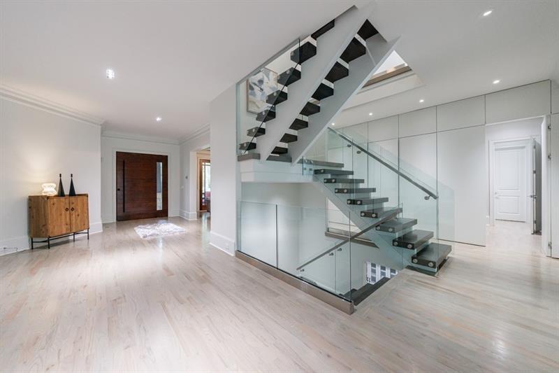 3117 West Roxboro Road Northeast Atlanta, GA 30324 - Photo 15 of 78 a view of entryway and hall with wooden floor