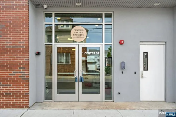 a view of a entryway door front of house