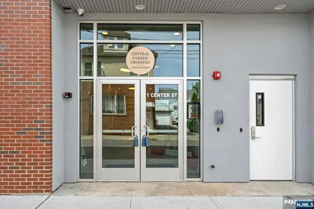 a view of a entryway door front of house