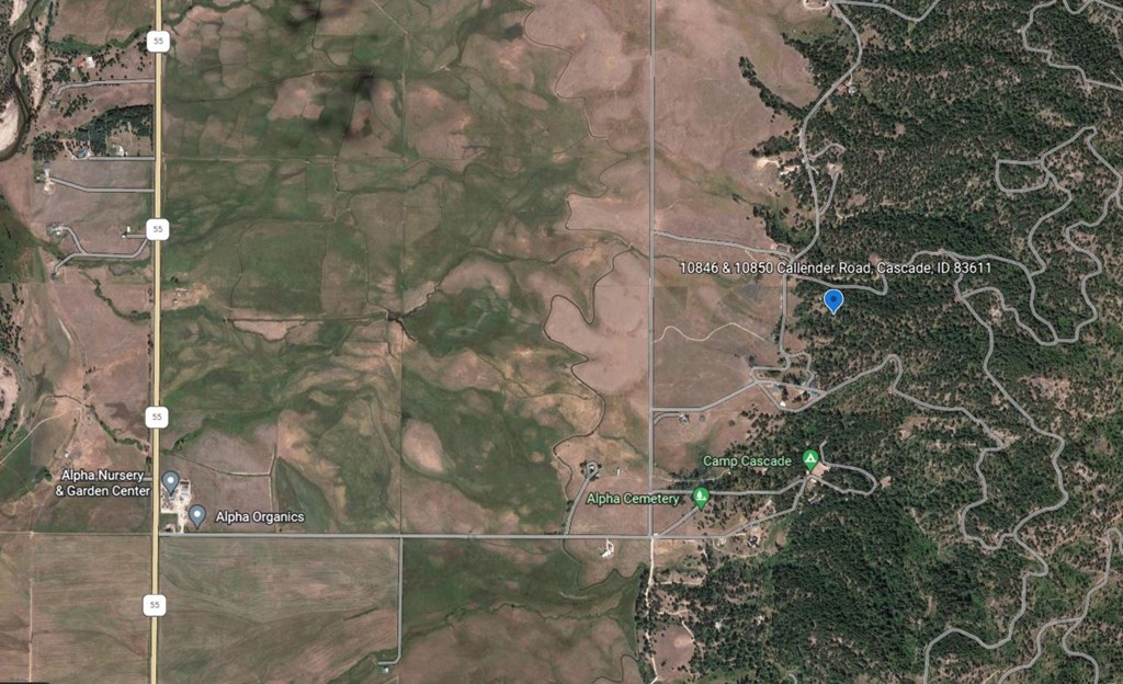 10848 Callender Road Cascade, ID 83611 - Photo 9 of 9 Google Earth Image