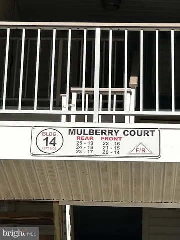 a view of a sign on a wall