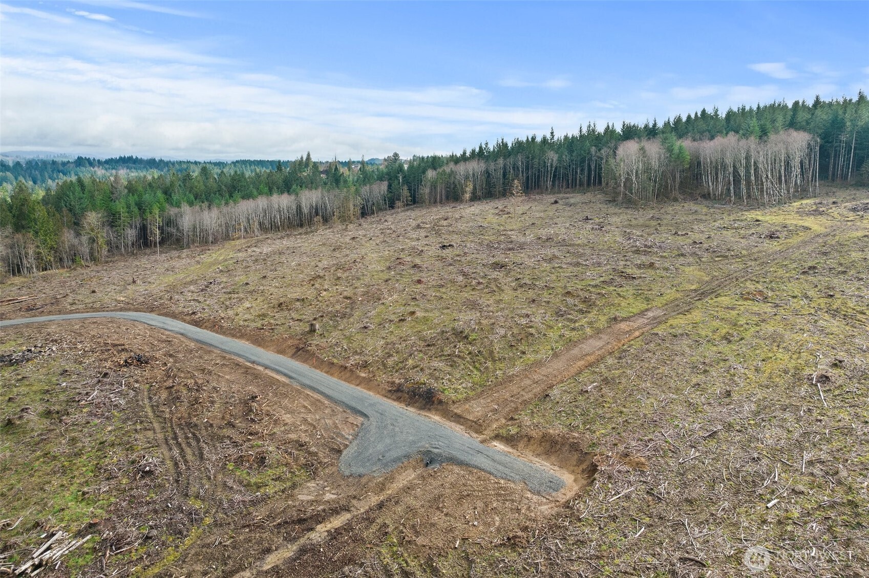 0 Little Hanaford Road, Unit C Centralia, WA 98531 - Photo 17 of 21 a view of a dry yard with wooden fence