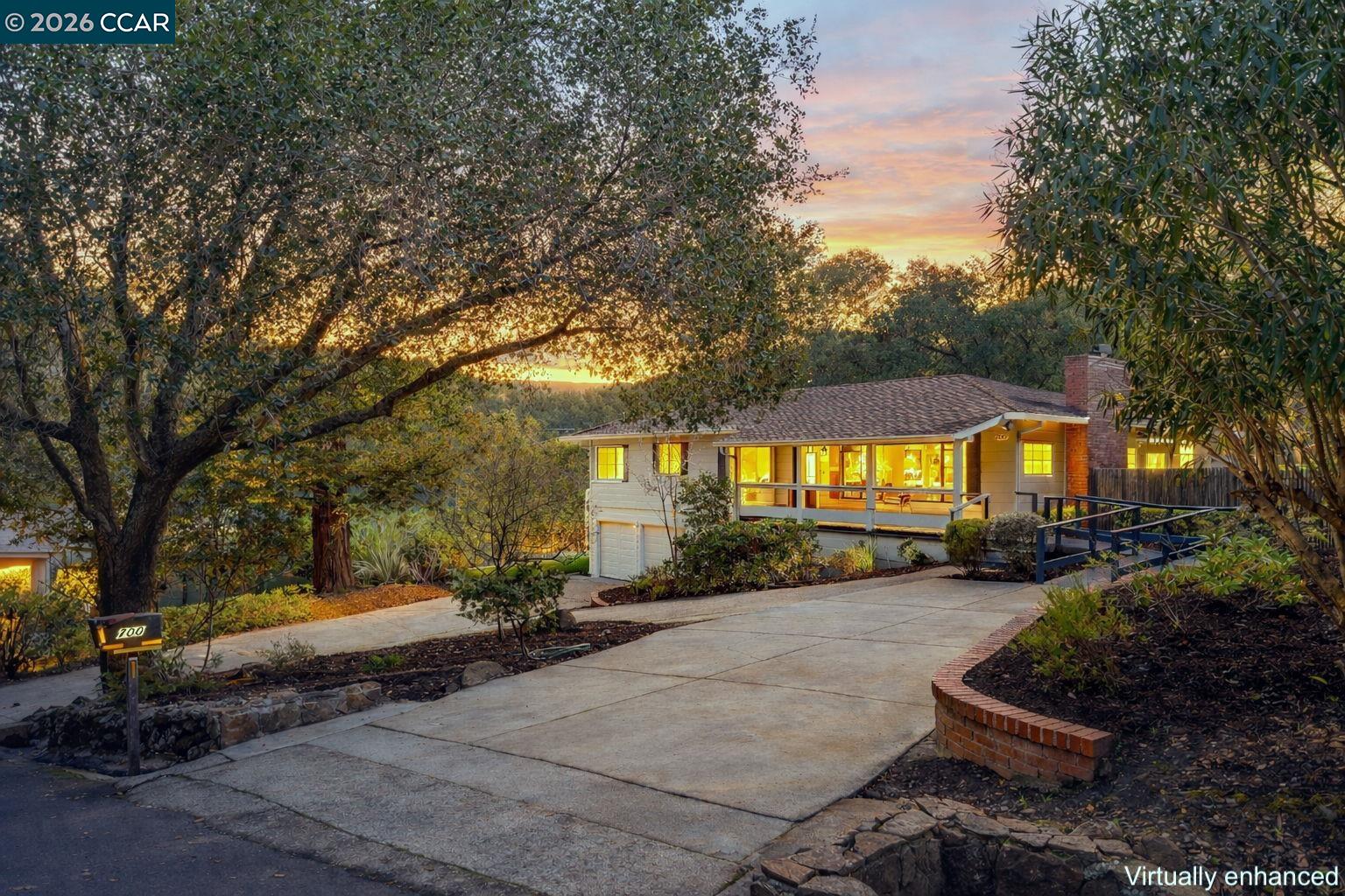 700 Miner Road Orinda, CA 94563 - Photo 37 of 37 a view of a house with a yard