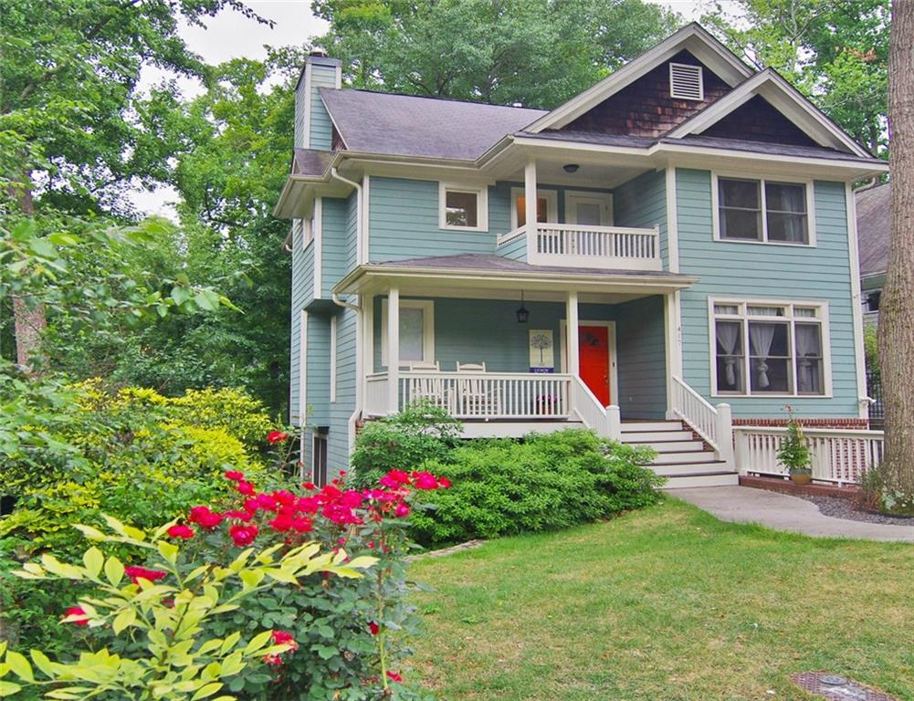 Beautiful Home on quiet portion on Melrose in the incredibly friendly Lenox Place neighborhood in City of Decatur.