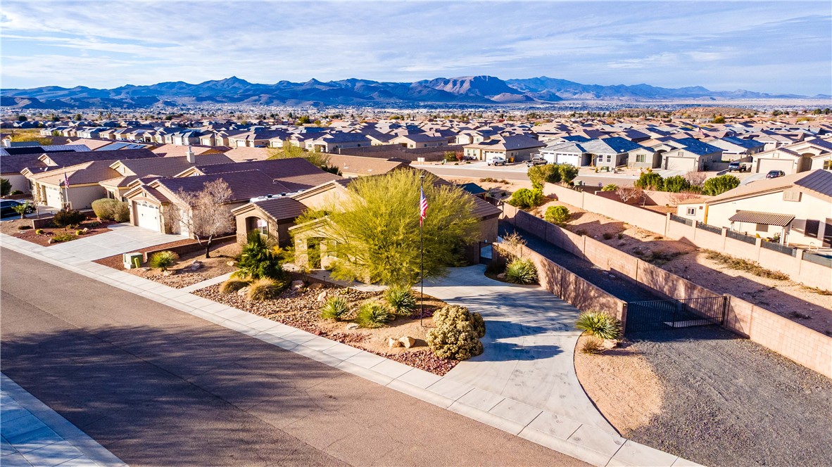 3379 Motherload Road Kingman, AZ 86401 - Photo 50 of 67 Aerial perspective of suburban area with mountains