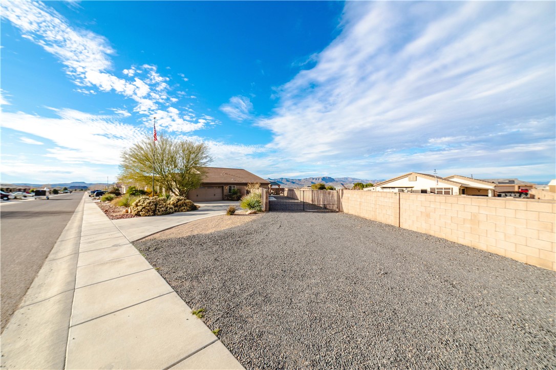 3379 Motherload Road Kingman, AZ 86401 - Photo 52 of 67 View of yard featuring a mountain view