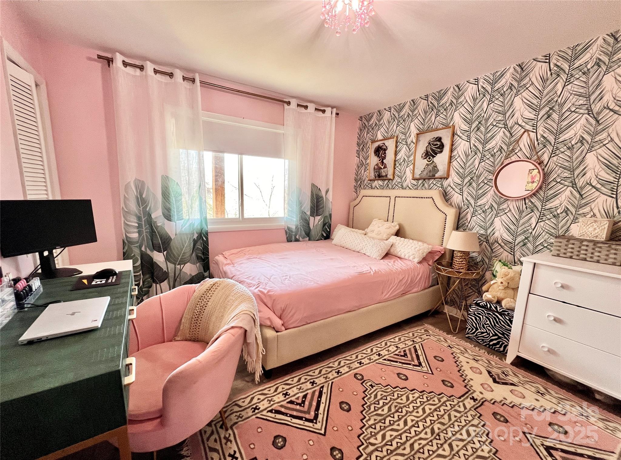 9009 Cebu Court Fort Mill, SC 29708 - Photo 14 of 35 a bedroom with a bed couch and a window