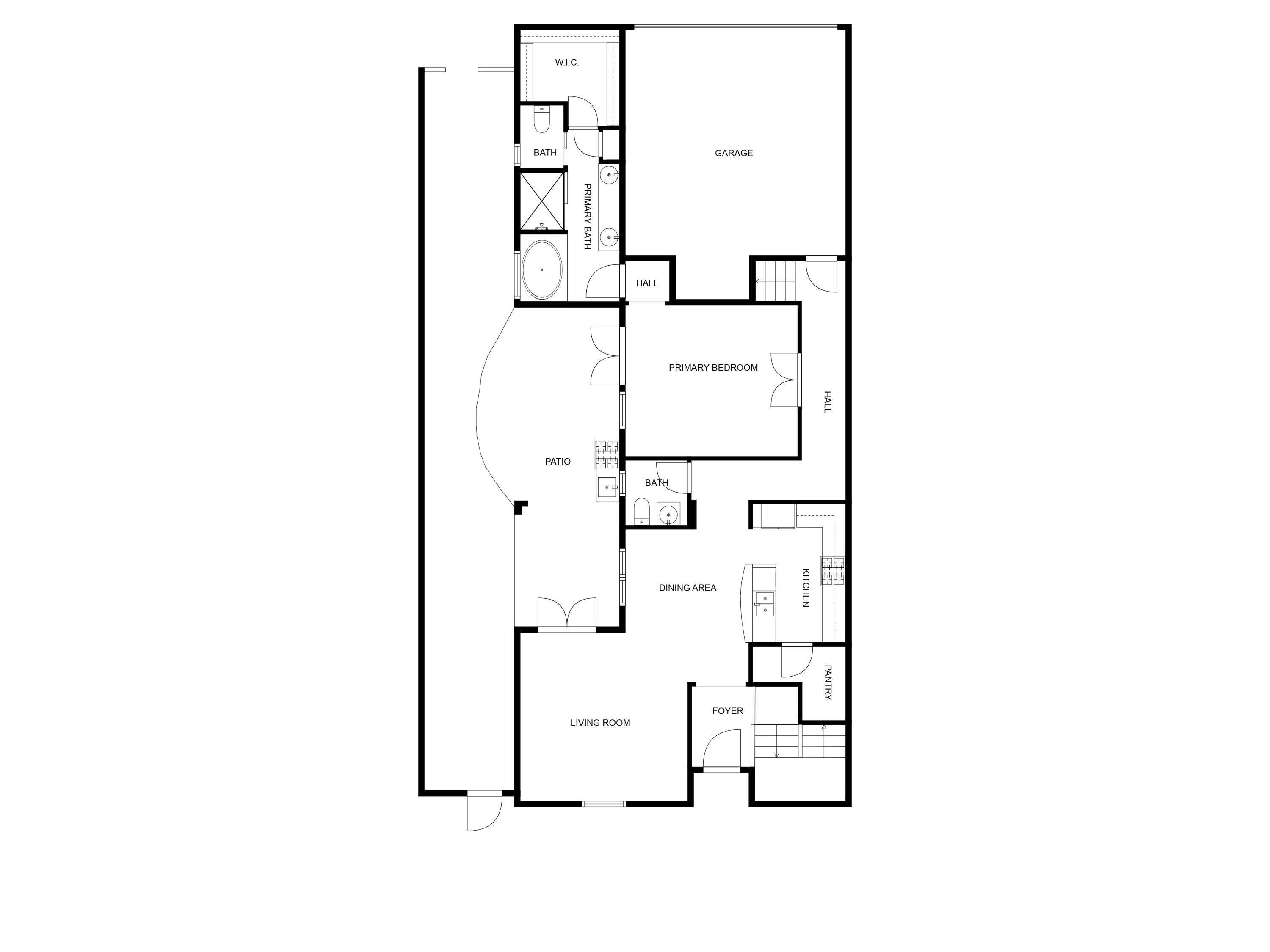 7065 Primavera Lane Melbourne, FL 32940 - Photo 28 of 40 a picture of a floor plan
