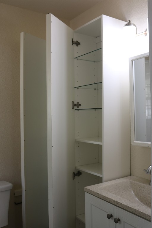 1705 Walnut Street, Unit 3 Georgetown, TX 78626 - Photo 12 of 21 a bathroom with a shower and a toilet