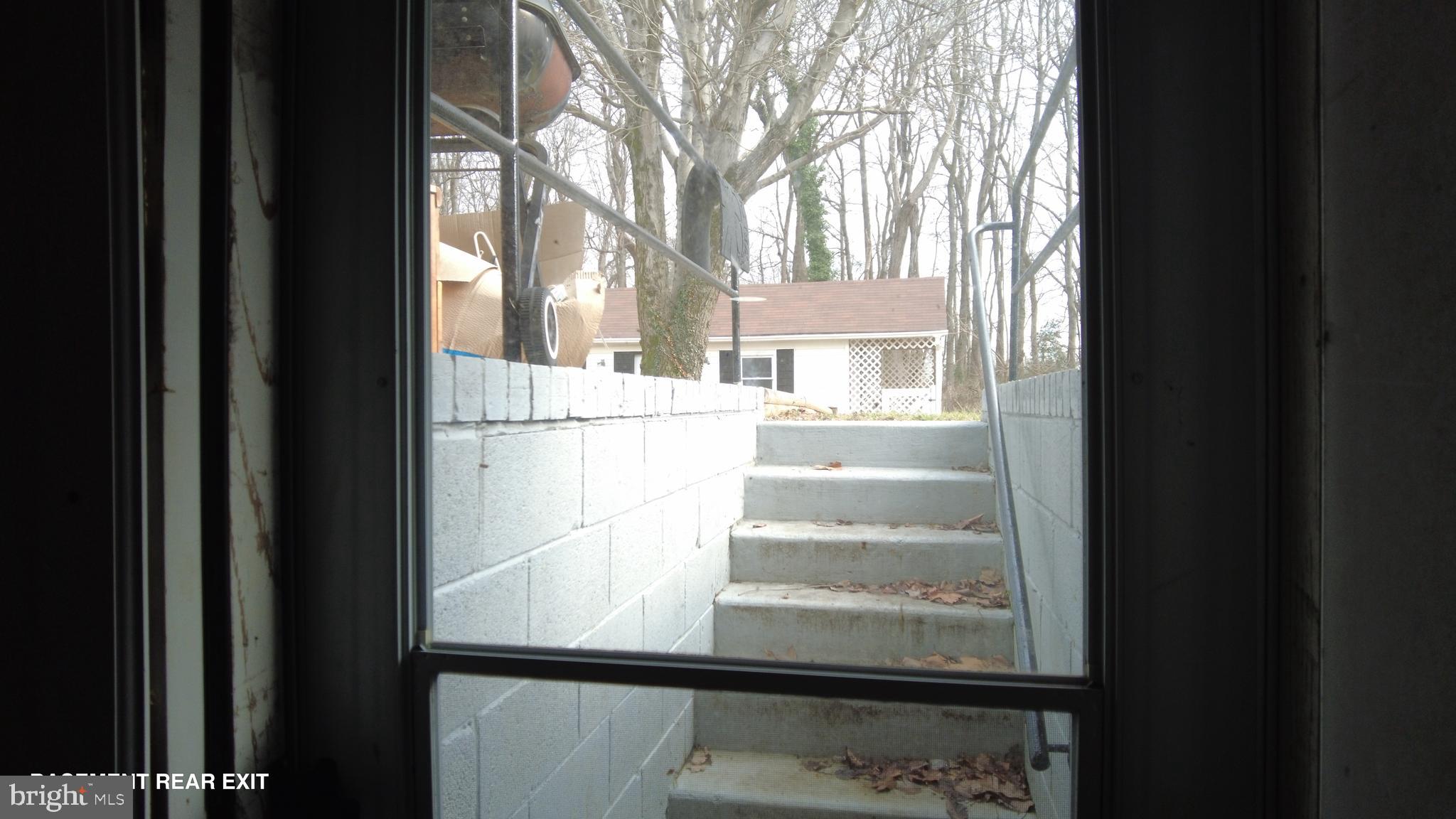3901 92nd Avenue Springdale, MD 20774 - Photo 43 of 48 Basement Rear Exit