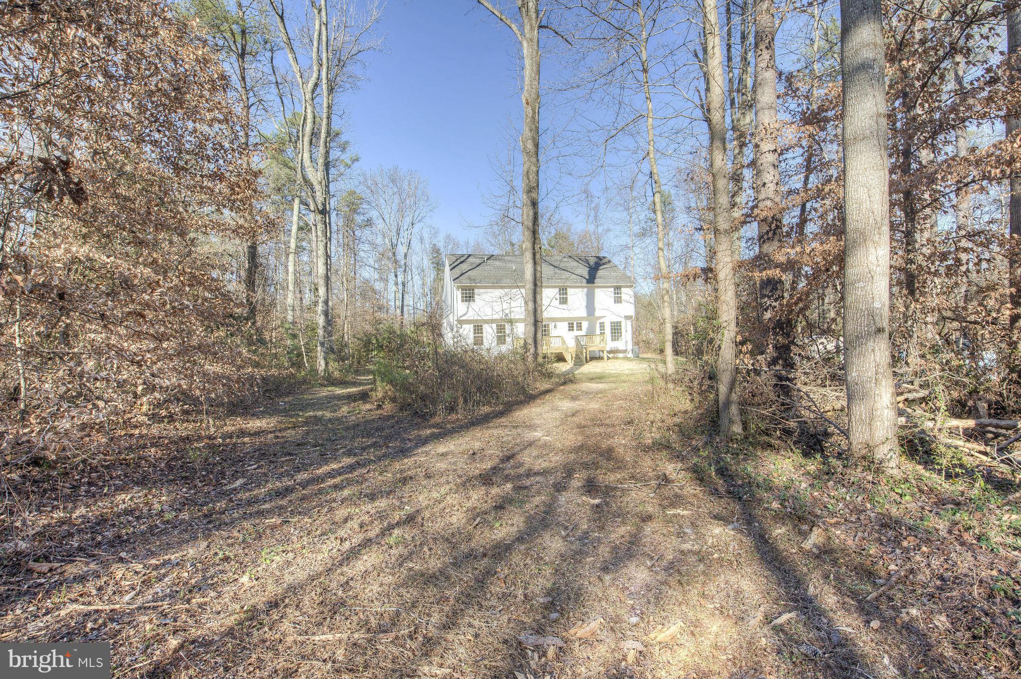 14474 Round Hill Road King George, VA 22485 - Photo 3 of 30 Home set well back off the road for real PRIVACY