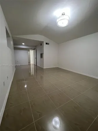 a view of empty room