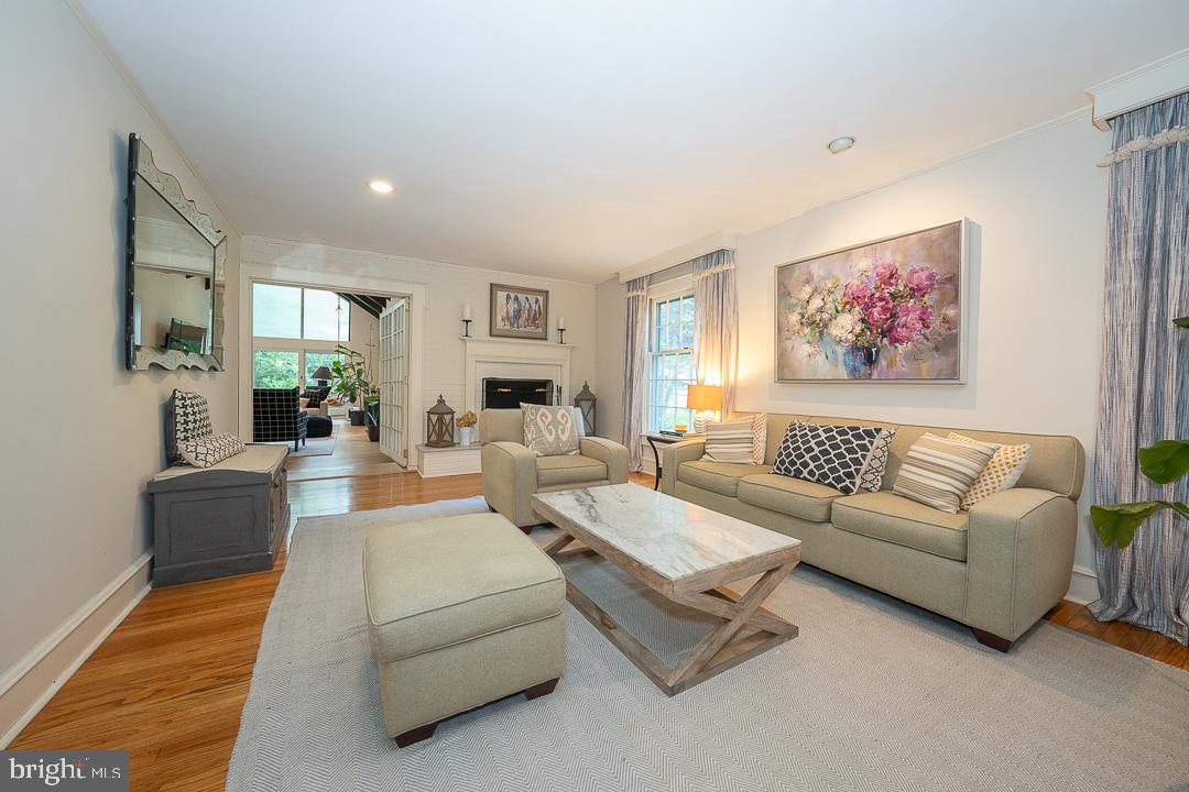 749 Mancill Road Wayne, PA 19087 - Photo 12 of 34 a living room with furniture and a large window