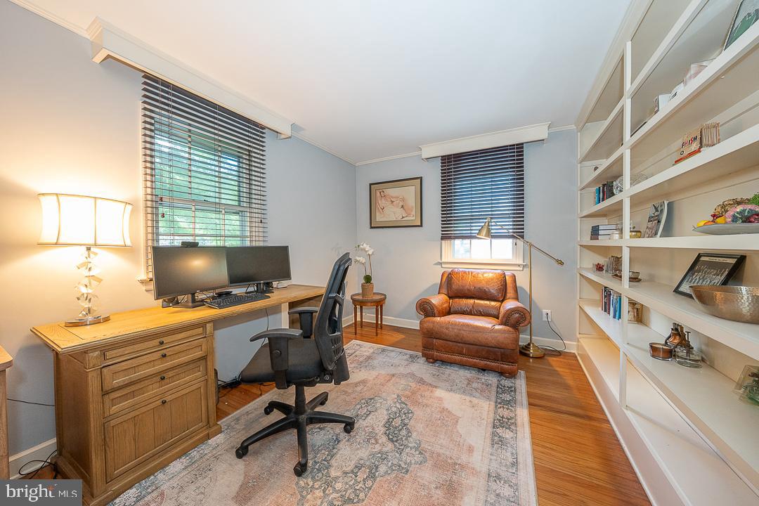 749 Mancill Road Wayne, PA 19087 - Photo 5 of 34 a view of a workspace with furniture and a window