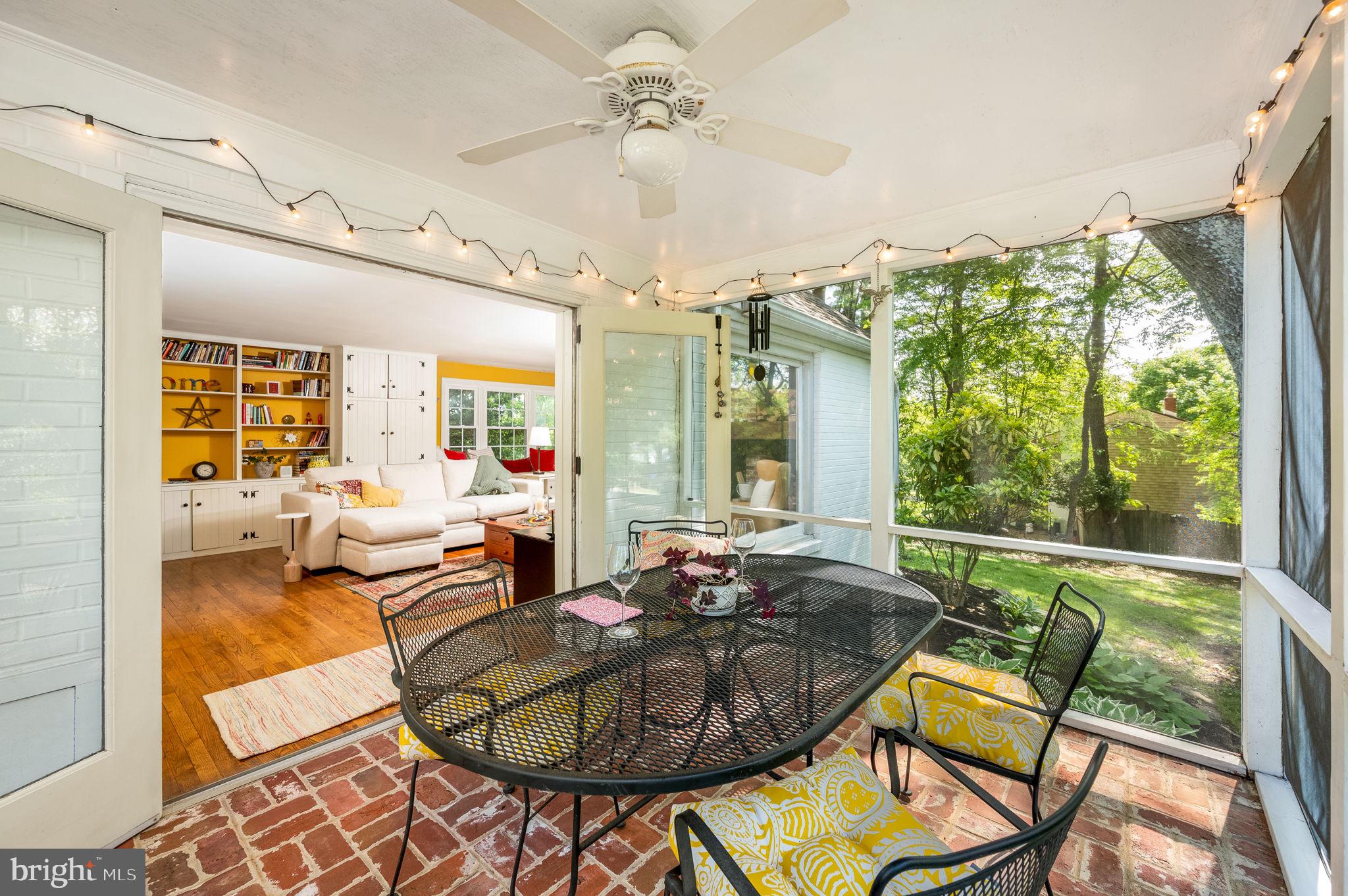 7 Devon Road Malvern, PA 19355 - Photo 5 of 35 Screened in porch during the daytime.