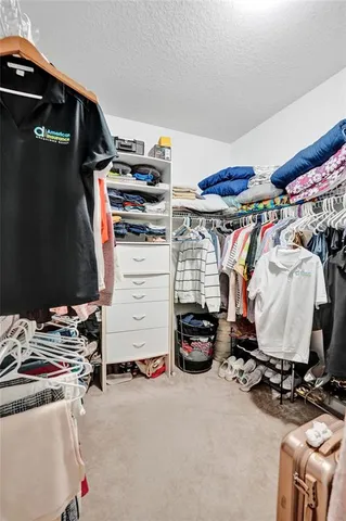 a room with storage and utility