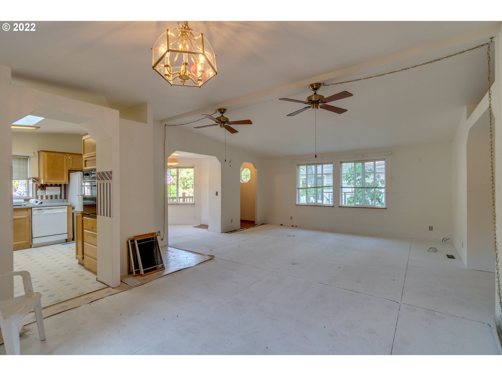 25222 East Welches Road Welches, OR 97067 - Photo 8 of 31 a view interior of a house and a chandelier fan