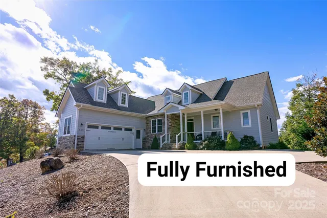 a view of a house with a sign park