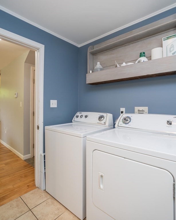 4 Highland Road Williamsburg, MA 01096 - Photo 20 of 42 a utility room with dryer and washer