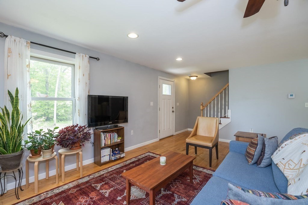 4 Highland Road Williamsburg, MA 01096 - Photo 6 of 42 a living room with furniture and a flat screen tv