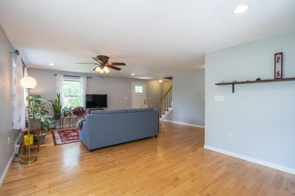 4 Highland Road Williamsburg, MA 01096 - Photo 10 of 42 a living room with furniture and a flat screen tv