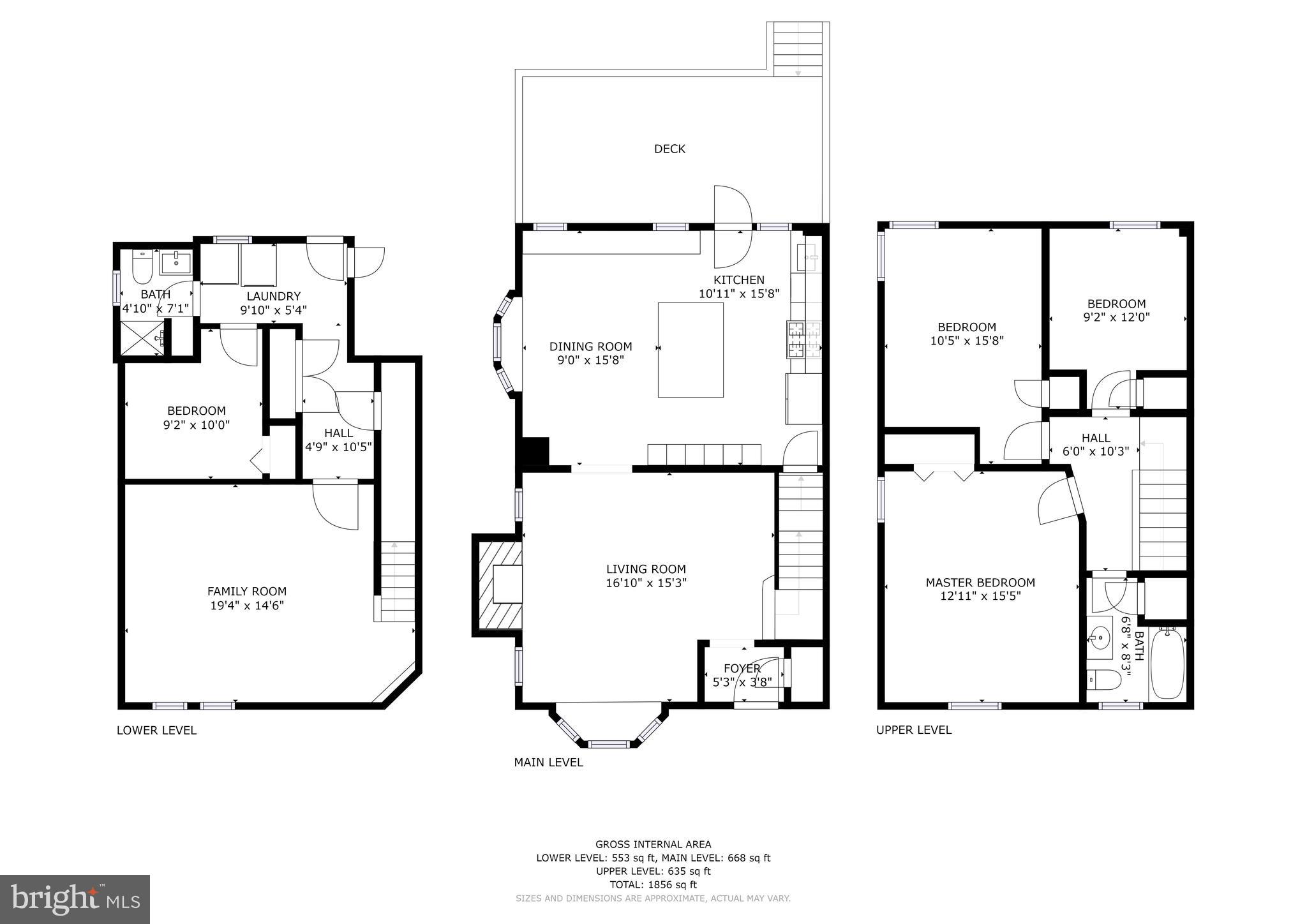 214 Blenheim Road Baltimore, MD 21212 - Photo 29 of 29 Floor Plans