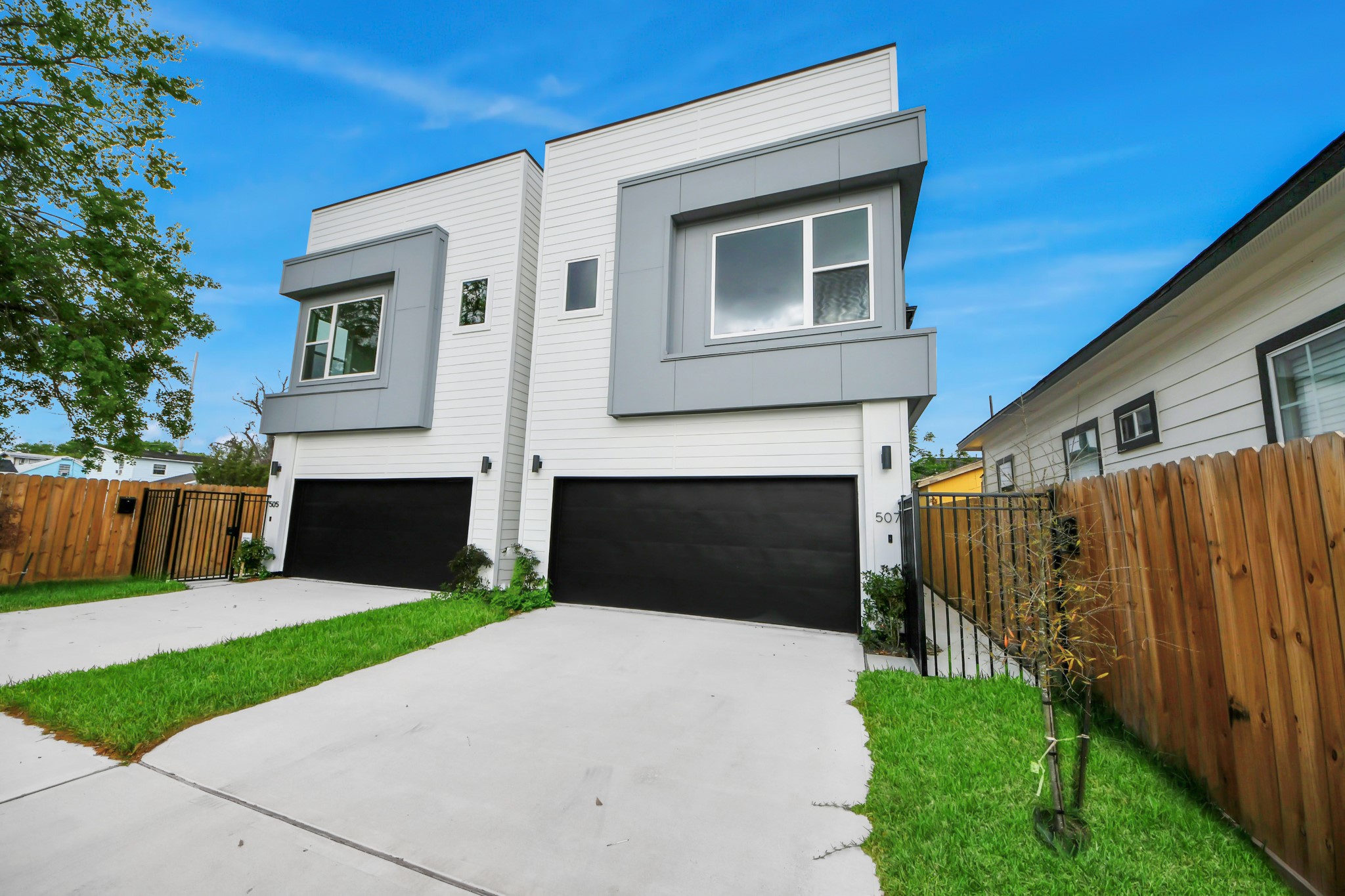 507 Middle Street Houston, TX 77003 - Photo 2 of 48 Discover modern elegance at 507 Middle Street, where sleek architecture meets contemporary charm, offering a spacious double garage and inviting curb appeal in a vibrant neighborhood.