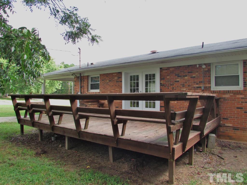3749 Semora Road Roxboro, NC 27574 - Photo 21 of 24 Rear Deck offers built in seating