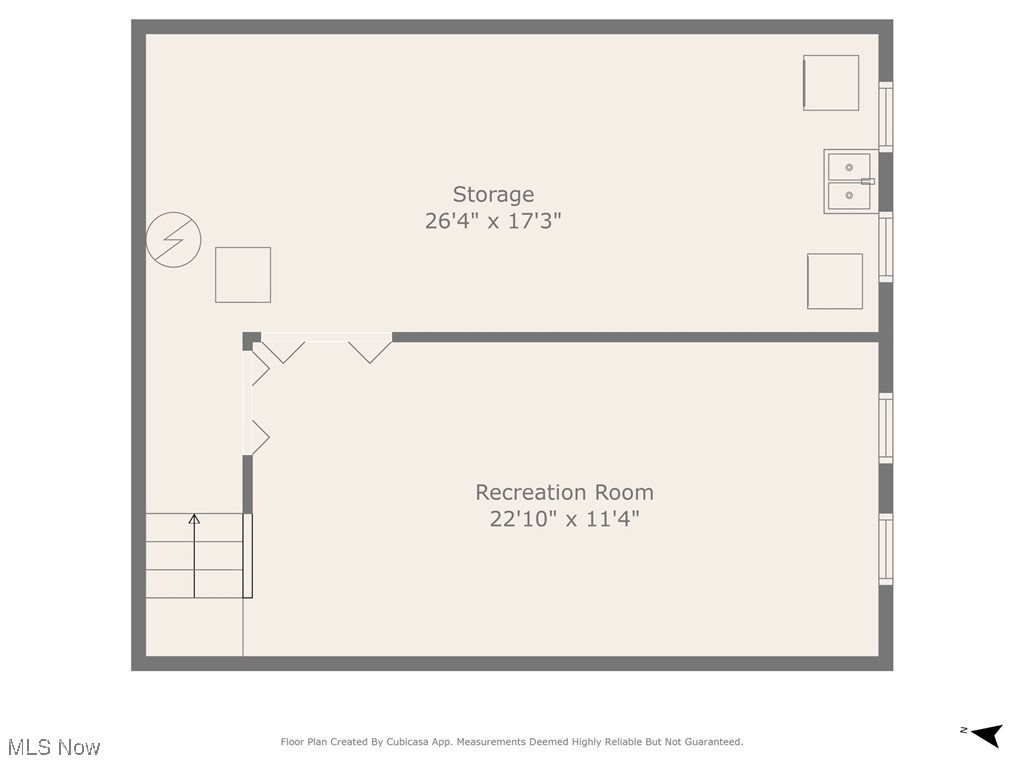 7353 Ames Road Cleveland, OH 44129 - Photo 45 of 45 Floor plan