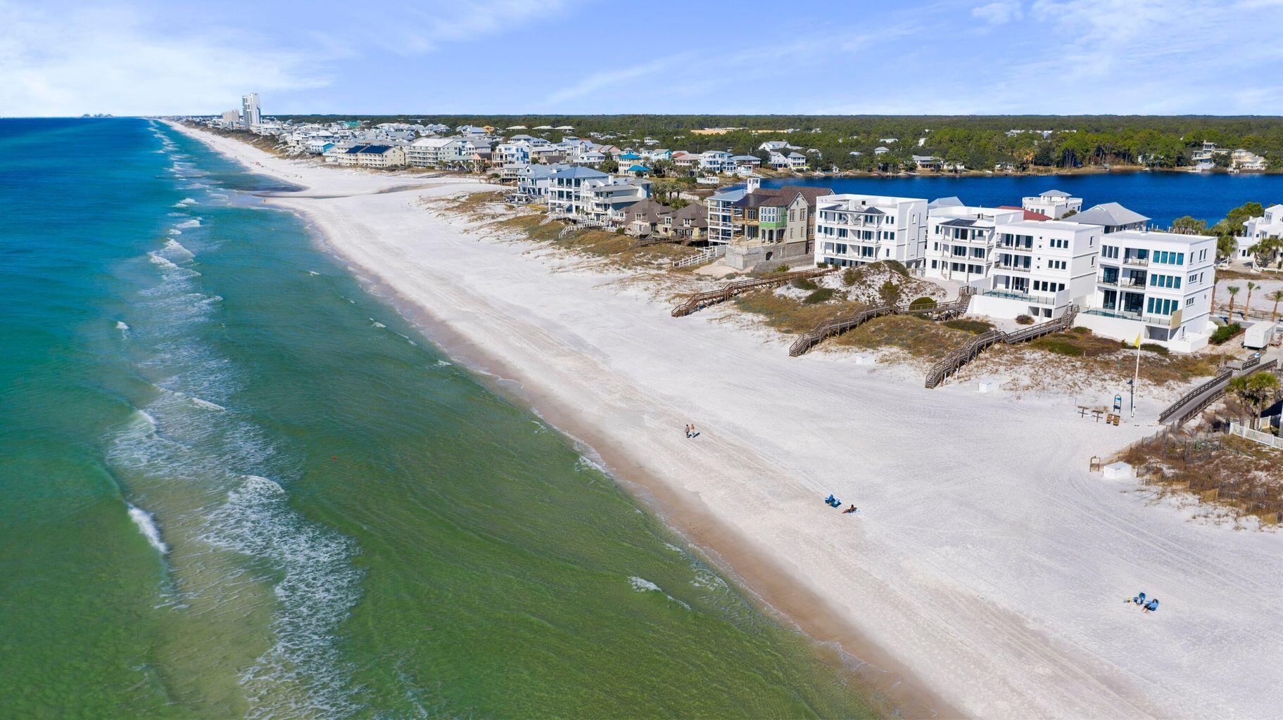 26 Azzurro Way, Unit B Santa Rosa Beach, FL 32459 - Photo 33 of 34 Coastline Aerial
