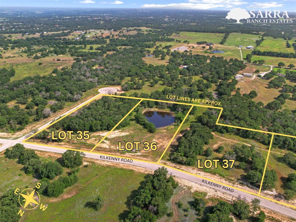 Lot 36 Kilkenny Road Poolville, TX 76487 - Photo 3 of 16 an aerial view of a residential houses with outdoor space